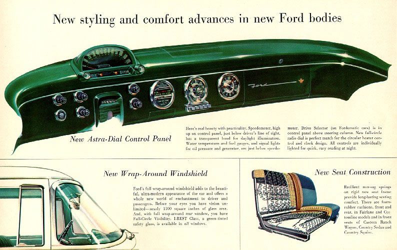 1955 Ford Brochure Page 11